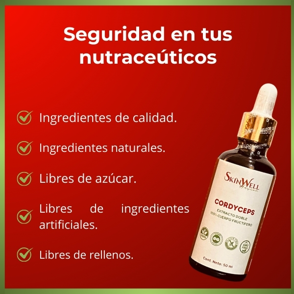 Extracto Cordyceps Adaptógeno | Rendimiento Físico | 50 ml