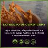Extracto Cordyceps Adaptógeno | Rendimiento Físico | 50 ml