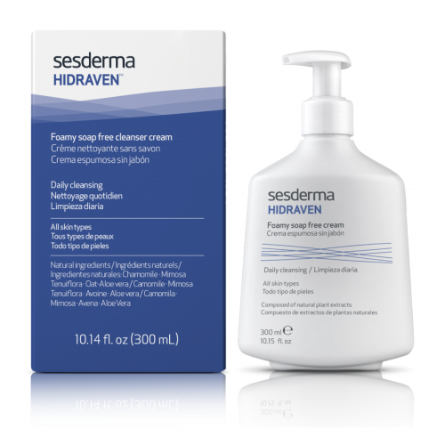 Crema espumosa sin jabón HIDRAVEN | Sesderma