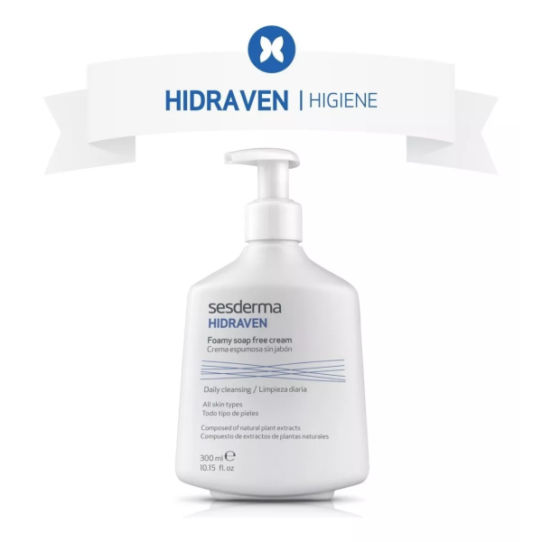 Crema espumosa sin jabón HIDRAVEN | Sesderma
