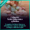 Ácido Hialurónico, Colágeno Hidrolizado y Biotina | Suplemento para Piel, Cabello y Uñas | 500 mg | 30 caps