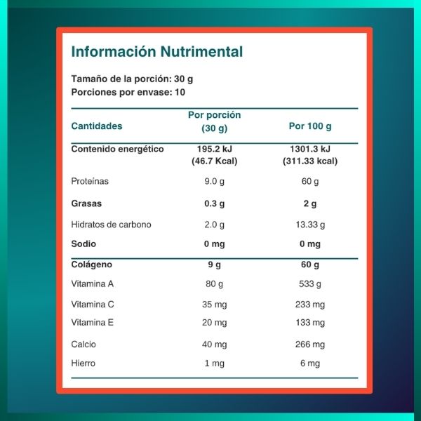 Colágeno, Ácido Hialurónico, Vitamina E y Omega 3 | Hidratación y Firmeza Celular | 300 mg