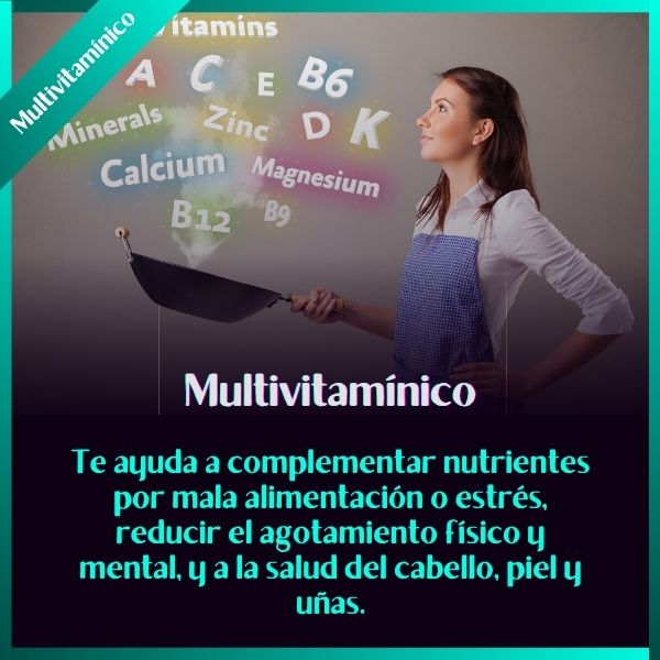Multivitamínico con Vitaminas y Minerales Esenciales para una Vitalidad Diaria | 60 cáps