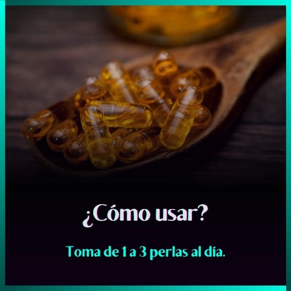 Omega 3 de Aceite de Salmón con DHA y EPA | 30 perlas